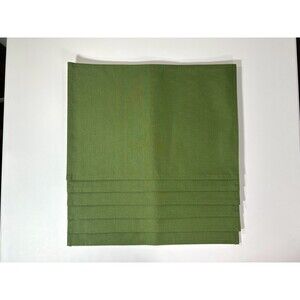 Set, 6 JCPenney Home Kitchen Green Table Placemats, 100% Polyester